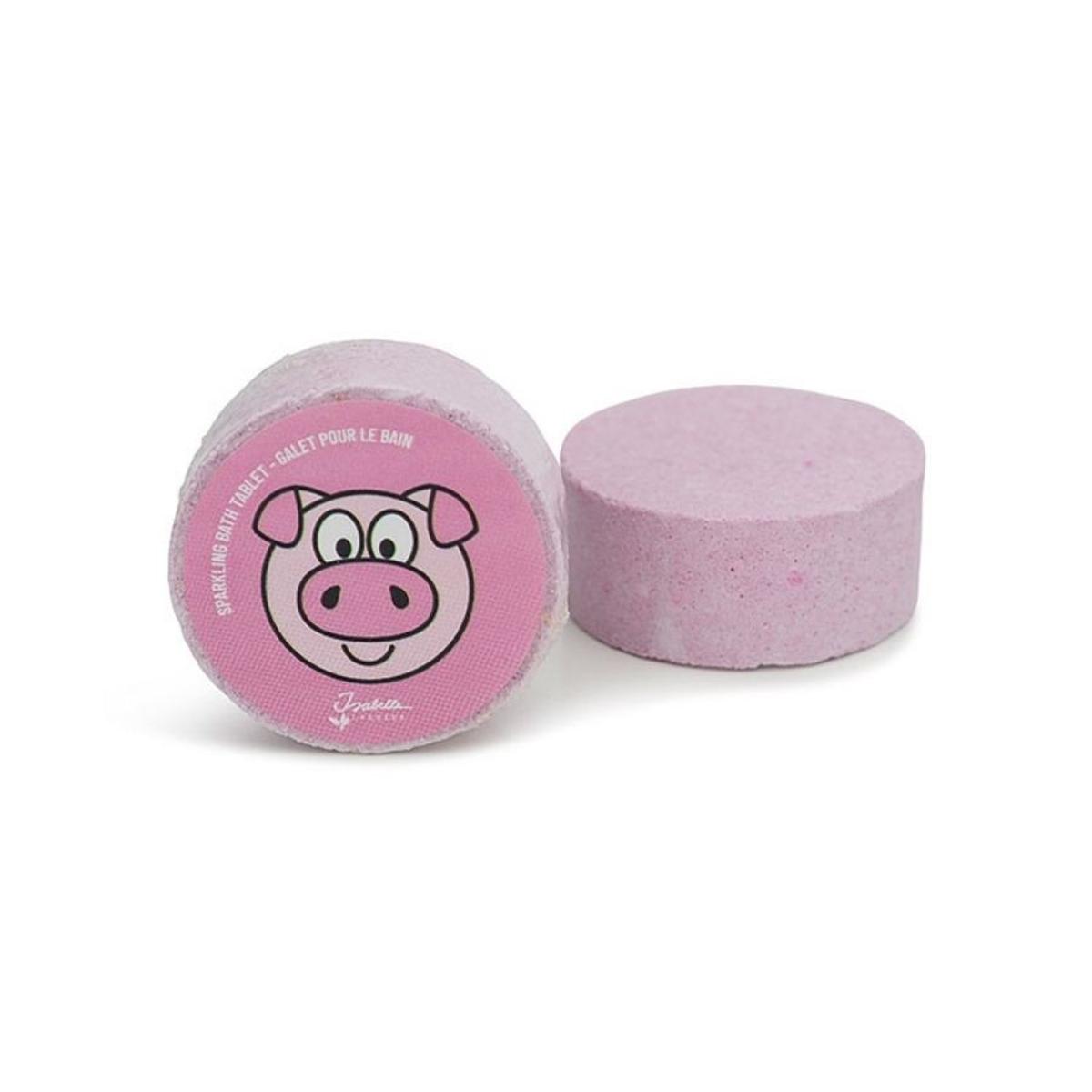 Fizzing Bath Pebble Pig – Strawberry