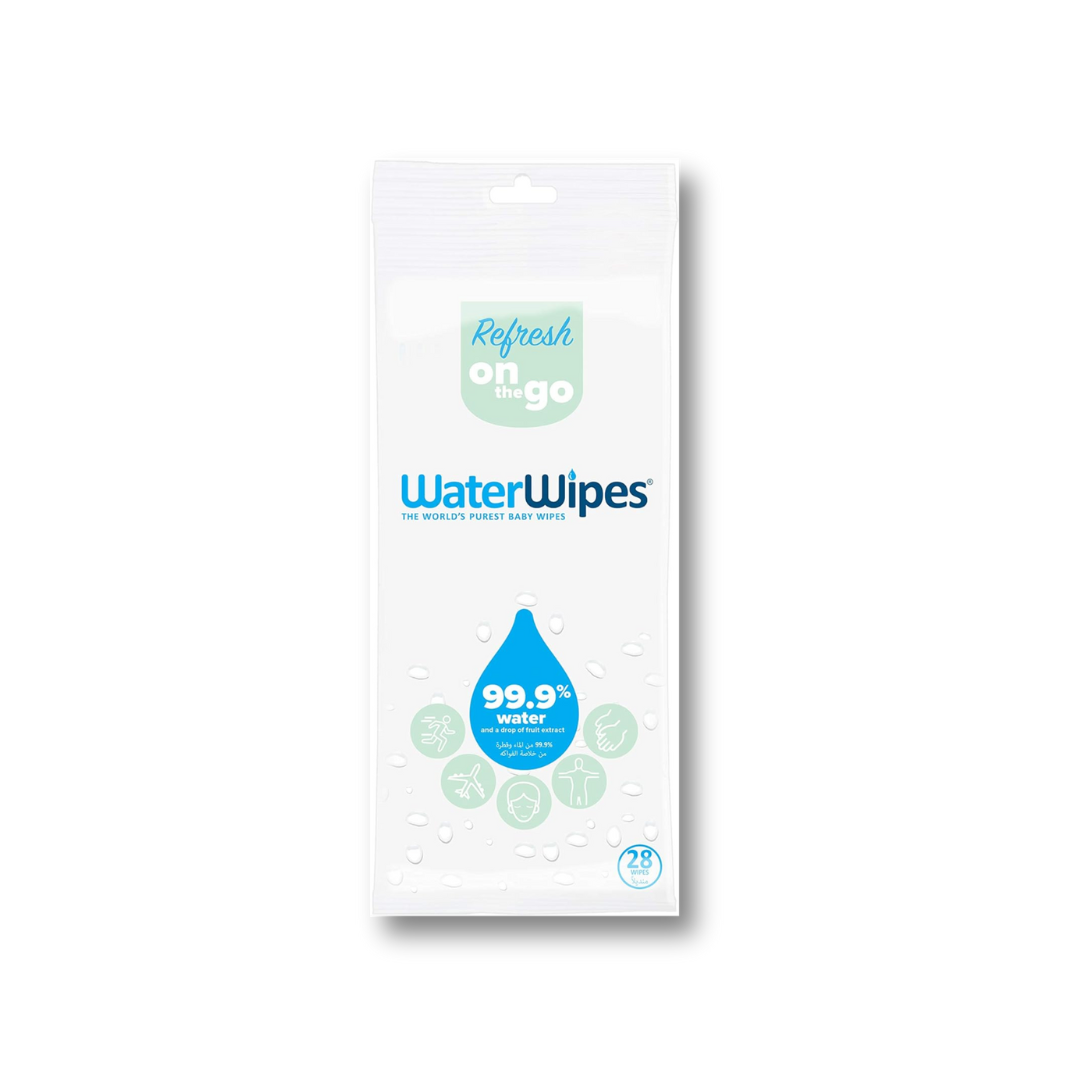 Water Wipes Refresh On The Go Wipes