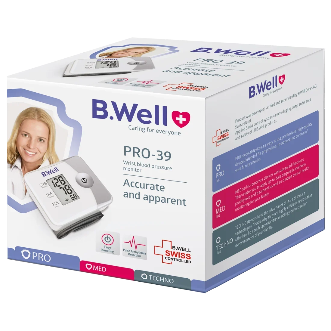 Digital Wrist blood pressure monitor PRO-39