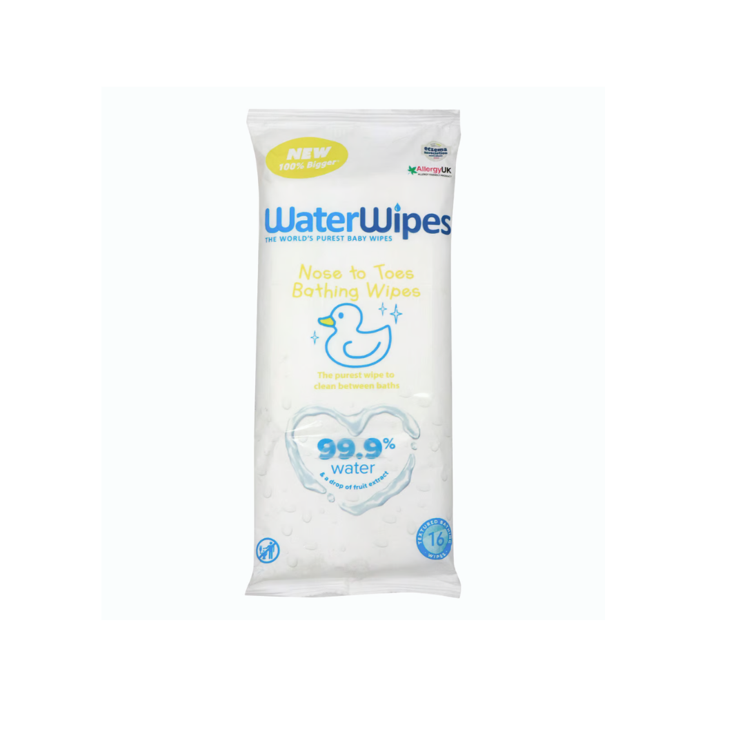 Water Wipes Nose To Toes Bathing Wipes