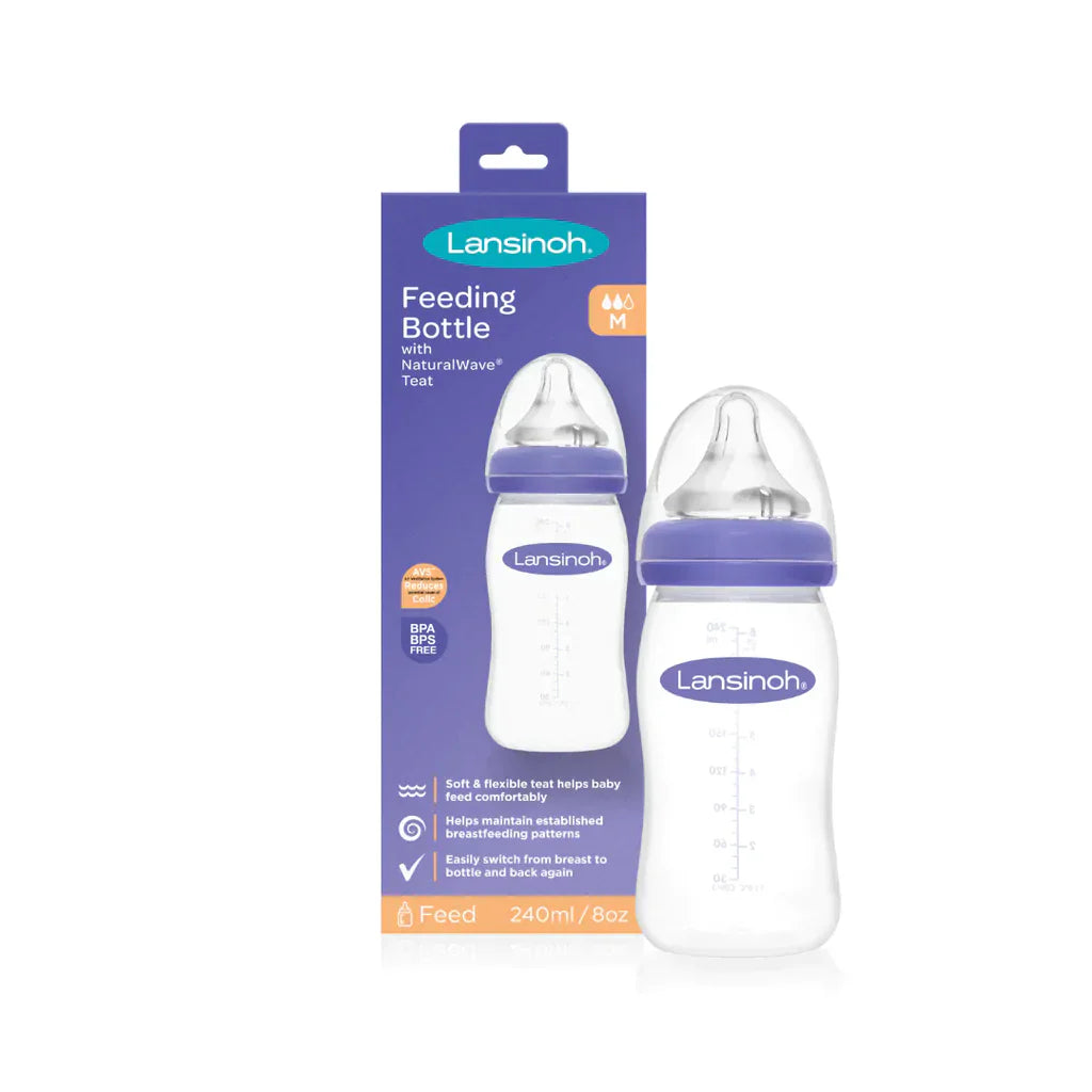 Lansinoh Breastfeeding Bottles with NaturalWave
