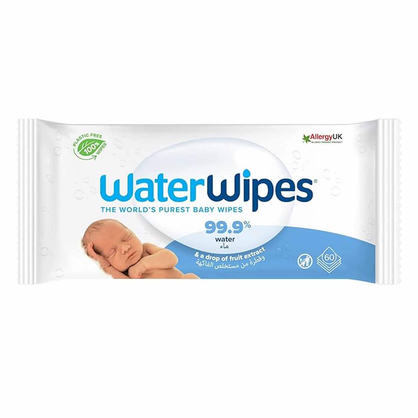 WaterWipes - Original WaterWipes Unscented 99.9% Water Based Baby Wipes | MazenOnline