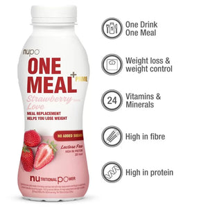 One Meal +Prime Shake Strawberry Love - MazenOnline