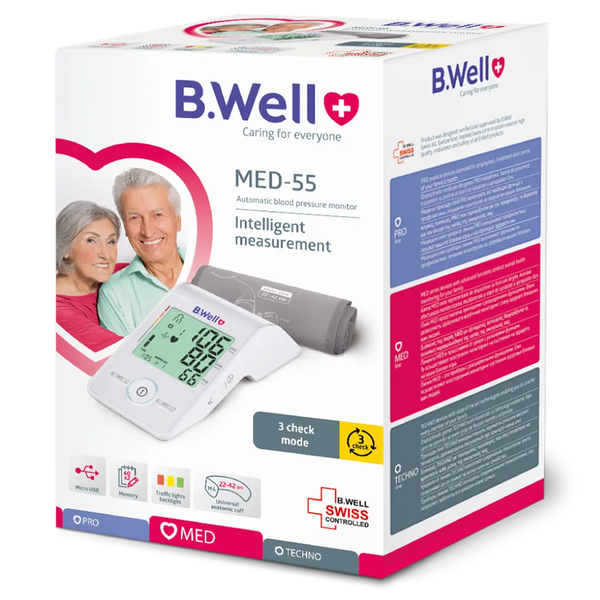 Automatic blood pressure monitor MED-55