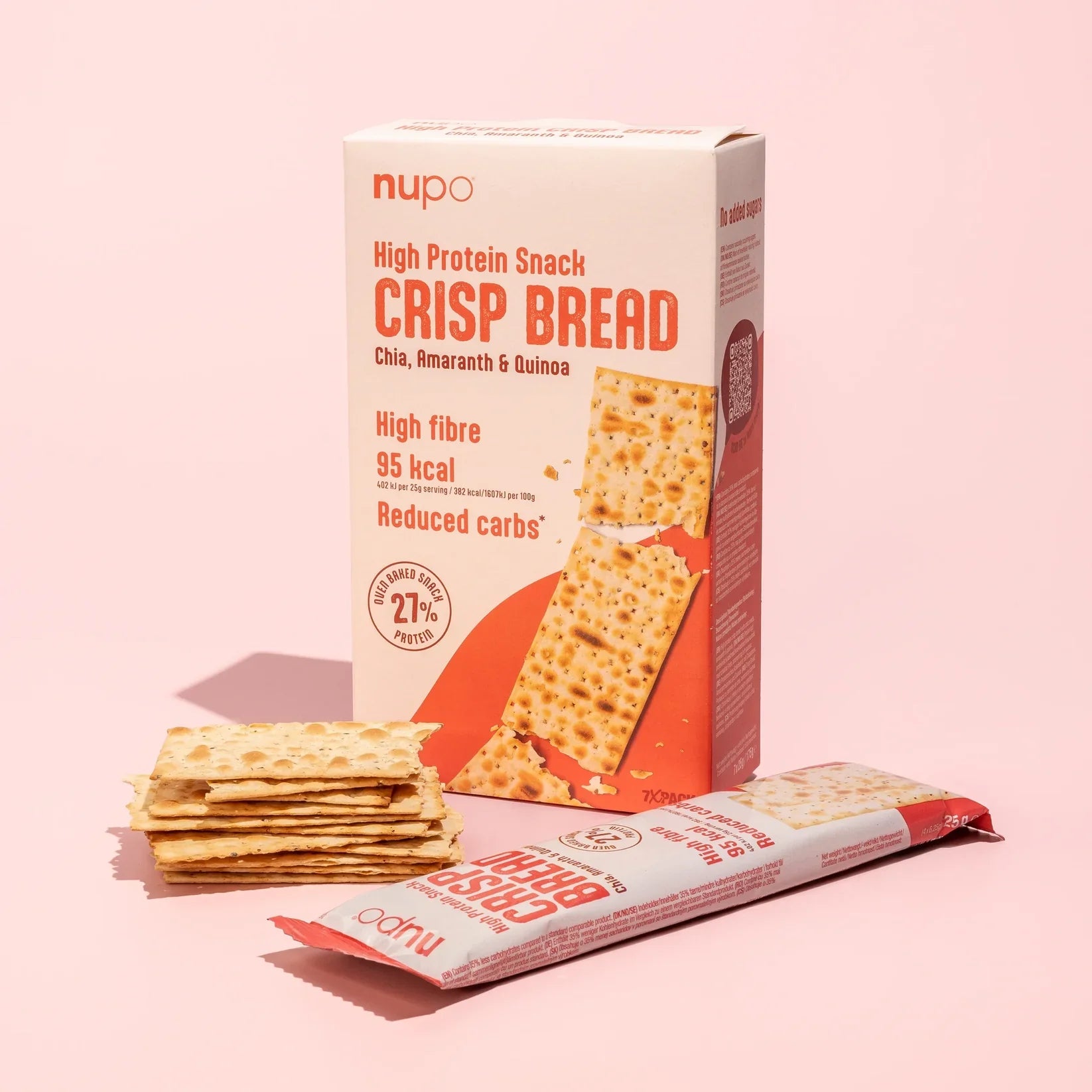 NUPO - High Protein Snack Crisp Bread | MazenOnline