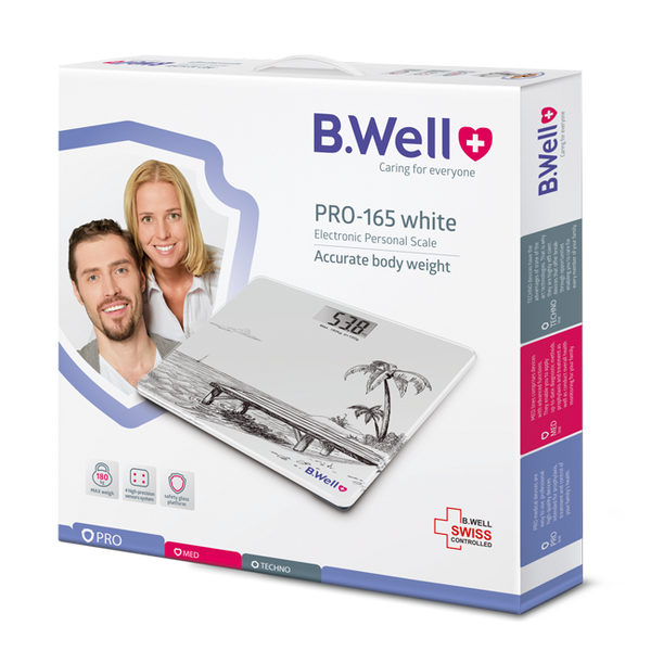 Electronic Personal Scale Pro-165 White