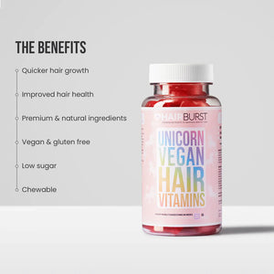 Unicorn Vegan Hair Vitamins - MazenOnline