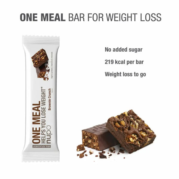 One Meal Bar Brownie Crunch