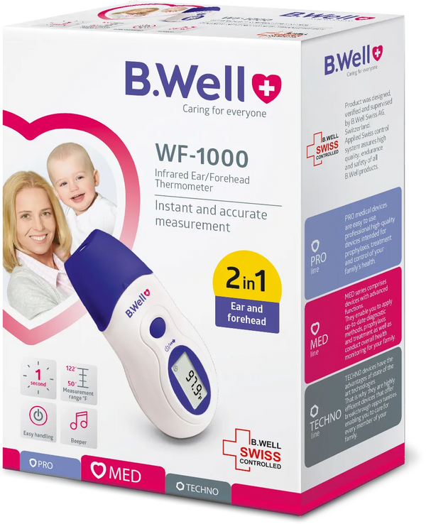 Infrared Ear/Forehead Thermometer WF-1000