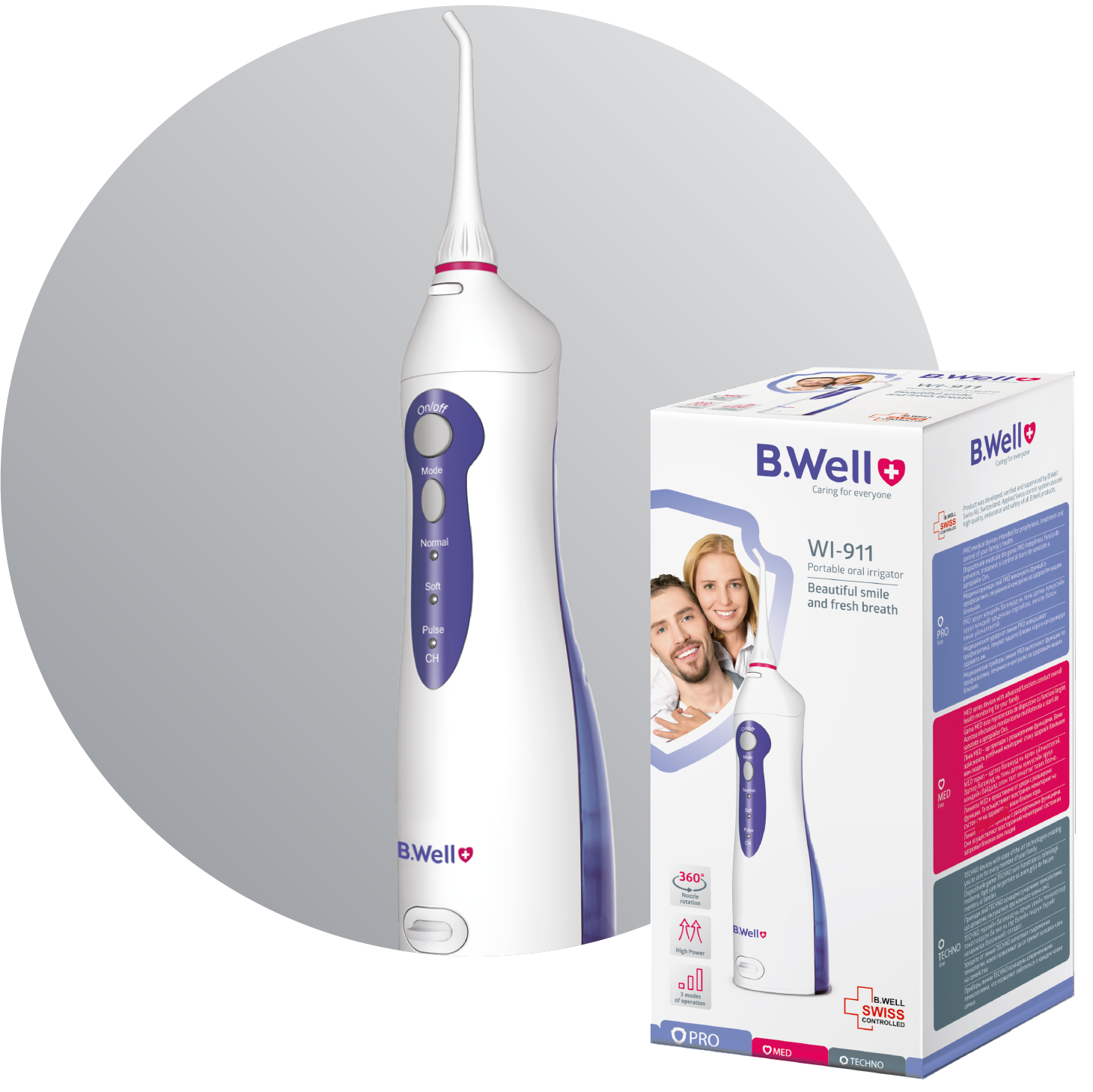 Oral Irrigator Portable Rech Wl-911 - MazenOnline