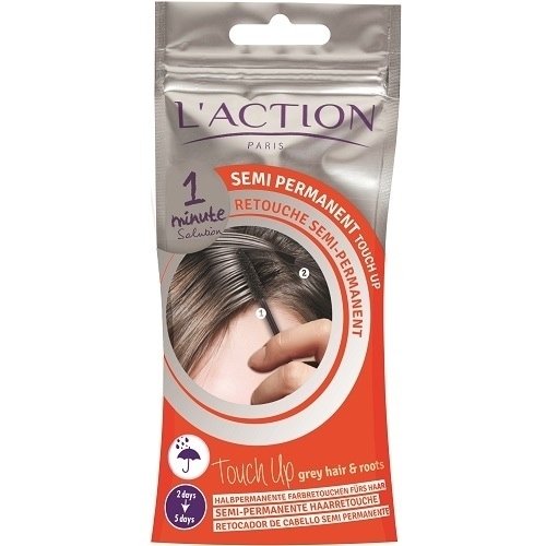 Bye Bye Grey Hair - Semi Permanent Hair Touch Up - Medium Brown