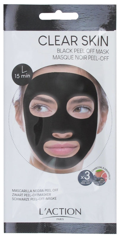 Black Peel Off Mask 3 Sachets - MazenOnline